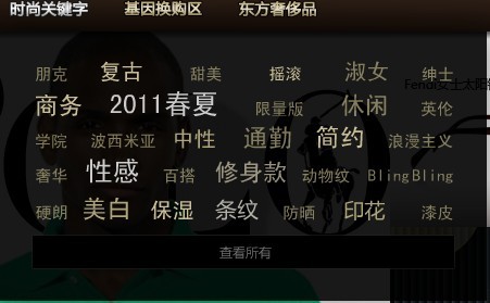 用標(biāo)簽體現(xiàn)時(shí)尚風(fēng)向標(biāo)